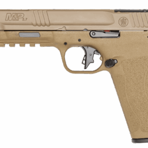 <div style="font-size: 20px;">Smith and Wesson<br/>M&P5.7 OR 5.7X28 5" FDE TB</div><BR/><div style="font-size: 12px;">#22188895490</div>