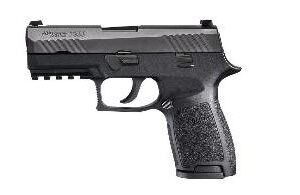 <div style="font-size: 20px;">SIG SAUER<br/>P320 CMPCT 9MM 10+1 SFTY MASS#</div><BR/><div style="font-size: 12px;">#798681553372</div>