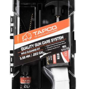 <div style="font-size: 20px;">Tapco<br/>AR-15 CLEANING KIT</div><BR/><div style="font-size: 12px;">#810122800781</div>