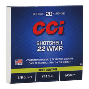 <div style="font-size: 20px;">CCI<br/>CCI 22M SHOTSHELL 20RD</div><BR/><div style="font-size: 12px;">#76683000255</div>
