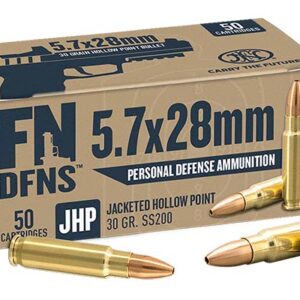 <div style="font-size: 20px;">FN America<br/>FNM 5.7X28MM 30GR SS200DF 50RD</div><BR/><div style="font-size: 12px;">#845737000000</div>