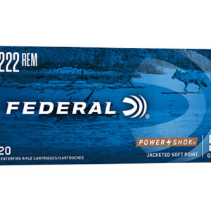 <div style="font-size: 20px;">Federal<br/>FDR 222 50GR PWRSK SP 20RD</div><BR/><div style="font-size: 12px;">#29465084158</div>