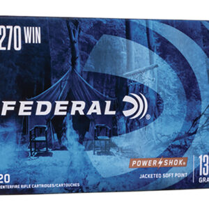 <div style="font-size: 20px;">Federal<br/>FDR 270 130GR PWRSK SP 20RD</div><BR/><div style="font-size: 12px;">#29465084356</div>