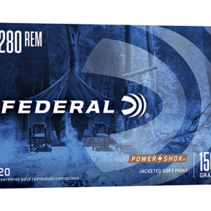 <div style="font-size: 20px;">Federal<br/>FDR 280 150GR PWRSK SP 20RD</div><BR/><div style="font-size: 12px;">#29465085810</div>