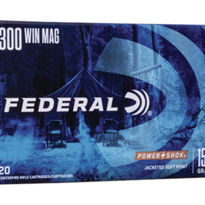 <div style="font-size: 20px;">Federal<br/>FDR 300 150GR PWRSK SP 20RD</div><BR/><div style="font-size: 12px;">#29465091446</div>