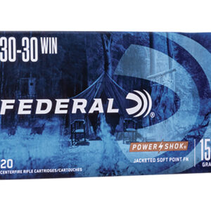 <div style="font-size: 20px;">Federal<br/>FDR 30-30 150GR PWRSK SPFN 20R</div><BR/><div style="font-size: 12px;">#29465084486</div>