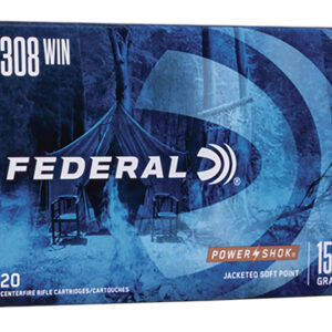 <div style="font-size: 20px;">Federal<br/>FDR 308 150GR PWRSK SP 20RD</div><BR/><div style="font-size: 12px;">#29465084745</div>