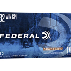 <div style="font-size: 20px;">Federal<br/>FDR 32WIN 170GR PWRSK JSP 20RD</div><BR/><div style="font-size: 12px;">#29465084851</div>