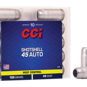 <div style="font-size: 20px;">CCI<br/>CCI 45AP SHOTSHELL 10RD</div><BR/><div style="font-size: 12px;">#76683037459</div>