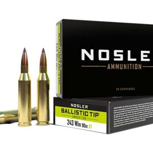 <div style="font-size: 20px;">Nosler<br/>NOS 243 90GR BTIP 20RD</div><BR/><div style="font-size: 12px;">#54041400503</div>