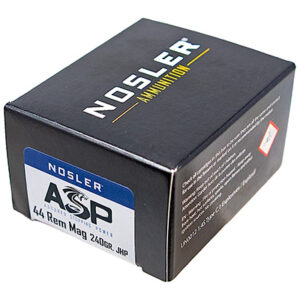 <div style="font-size: 20px;">Nosler<br/>NOS 44M 240GR ASP JHP 20RD</div><BR/><div style="font-size: 12px;">#54041401364</div>