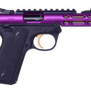 <div style="font-size: 20px;">Ruger<br/>MKIV 22/45 LT 22LR PURPLE/GOLD</div><BR/><div style="font-size: 12px;">#736676439317</div>