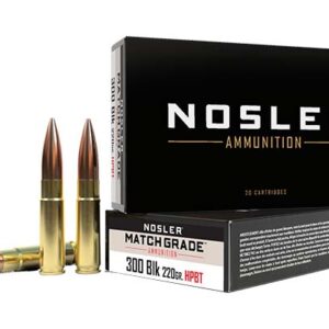 <div style="font-size: 20px;">Nosler<br/>NOS 300BLK 220GR MGA HPBT 20RD</div><BR/><div style="font-size: 12px;">#54041512756</div>