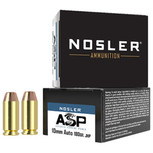 <div style="font-size: 20px;">Nosler<br/>NOS 10MM 180GR ASP JHP 20RD</div><BR/><div style="font-size: 12px;">#54041514002</div>