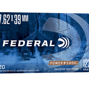 <div style="font-size: 20px;">Federal<br/>FDR 7.62X39 123GR PWRSK SP 20R</div><BR/><div style="font-size: 12px;">#29465085285</div>