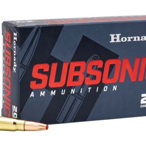 <div style="font-size: 20px;">Hornady<br/>HRN 7.62X39 255GR SUB-X 20RD</div><BR/><div style="font-size: 12px;">#90255807875</div>