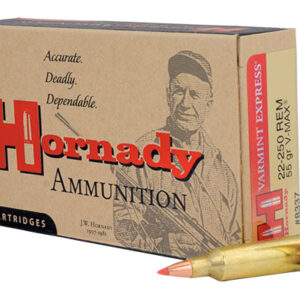 <div style="font-size: 20px;">Hornady<br/>HRN 22-250 55GR V-MAX 20RD</div><BR/><div style="font-size: 12px;">#90255383379</div>