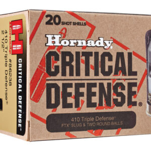 <div style="font-size: 20px;">Hornady<br/>HRN 410 BU 2.5-TRI CRITDEF 20R</div><BR/><div style="font-size: 12px;">#90255862386</div>