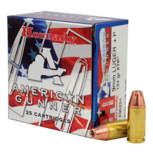 <div style="font-size: 20px;">Hornady<br/>HRN 9MM+P 124GR AG XTP 25RD</div><BR/><div style="font-size: 12px;">#90255902242</div>