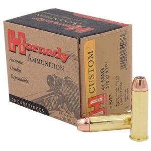 <div style="font-size: 20px;">Hornady<br/>HRN 41M 210GR CUST XTP 20RD</div><BR/><div style="font-size: 12px;">#90255390773</div>