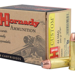 <div style="font-size: 20px;">Hornady<br/>HRN 44M 200GR CUST XTP 20RD</div><BR/><div style="font-size: 12px;">#90255390803</div>