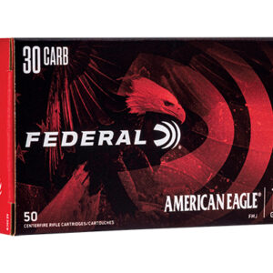 <div style="font-size: 20px;">Federal<br/>FDR 30CAR 110GR AE FMJ 50RD</div><BR/><div style="font-size: 12px;">#29465088309</div>