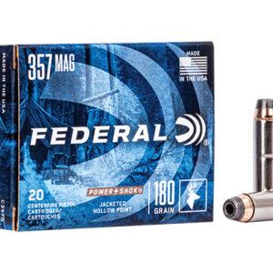 <div style="font-size: 20px;">Federal<br/>FDR 357 180GR PWRSK HG JHP 20R</div><BR/><div style="font-size: 12px;">#29465093013</div>