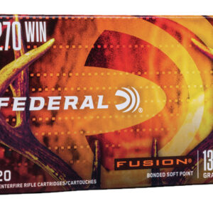 <div style="font-size: 20px;">Federal<br/>FDR 270 130GR FUSION 20RD</div><BR/><div style="font-size: 12px;">#29465097868</div>