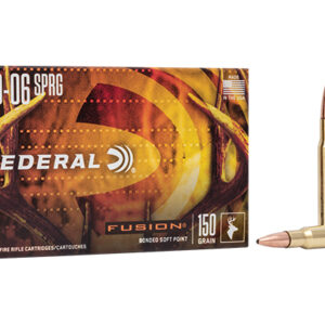 <div style="font-size: 20px;">Federal<br/>FDR 30-06 150GR FUSION 20RD</div><BR/><div style="font-size: 12px;">#29465097974</div>