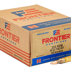 <div style="font-size: 20px;">Hornady<br/>HRN 223 55GR FRONT FMJ 150RD</div><BR/><div style="font-size: 12px;">#90255712834</div>
