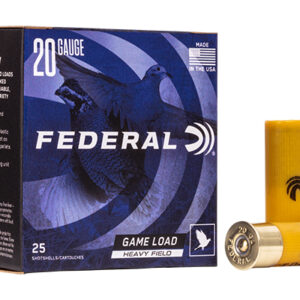 <div style="font-size: 20px;">Federal<br/>FDR 20G HVY 2.75-1-6 25RD</div><BR/><div style="font-size: 12px;">#29465006860</div>