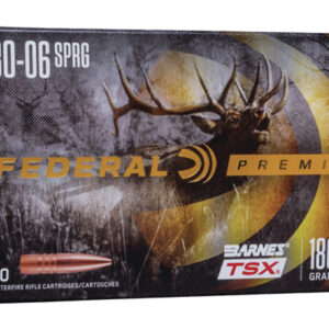 <div style="font-size: 20px;">Federal<br/>FDR 30-06 180GR BAR TSX 20RD</div><BR/><div style="font-size: 12px;">#29465097196</div>