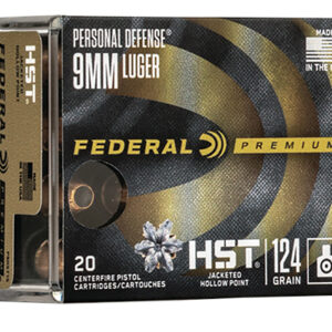 <div style="font-size: 20px;">Federal<br/>FDR 9MM 124GR HST JHP 20RD</div><BR/><div style="font-size: 12px;">#29465063924</div>