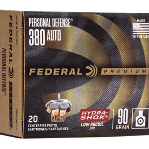 <div style="font-size: 20px;">Federal<br/>FDR 380 90GR HYDSHK LR 20RD</div><BR/><div style="font-size: 12px;">#29465088415</div>