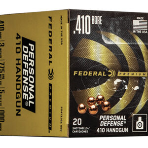 <div style="font-size: 20px;">Federal<br/>FDR 410 3-000-5P HANDGUN 20RD</div><BR/><div style="font-size: 12px;">#29465027575</div>