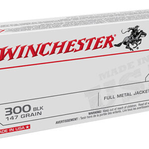 <div style="font-size: 20px;">Winchester<br/>WIN 300BLK 147GR USA FMJ 20RD</div><BR/><div style="font-size: 12px;">#20892231030</div>