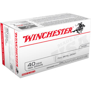<div style="font-size: 20px;">Winchester<br/>WIN 40SW 165GR USA FMJ 100RD</div><BR/><div style="font-size: 12px;">#20892213654</div>