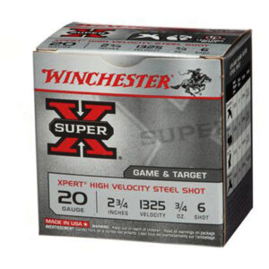 <div style="font-size: 20px;">Winchester<br/>WIN 20G STLGT 2.75-.75-6 25RD</div><BR/><div style="font-size: 12px;">#20892019003</div>