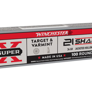 <div style="font-size: 20px;">Winchester<br/>WIN 21S 34GR JHP 100RD</div><BR/><div style="font-size: 12px;">#20892104983</div>