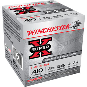 <div style="font-size: 20px;">Winchester<br/>WIN 410 HB 2.5-.5-7.5 25RD</div><BR/><div style="font-size: 12px;">#20892001022</div>