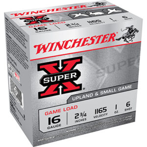 <div style="font-size: 20px;">Winchester<br/>WIN 16G GAME 2.75-1-6 25RD</div><BR/><div style="font-size: 12px;">#20892013292</div>