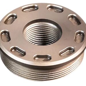 <div style="font-size: 20px;">SilencerCo<br/>BRAVO THREAD MOUNT TI 1/2X28</div><BR/><div style="font-size: 12px;">#816413028407</div>